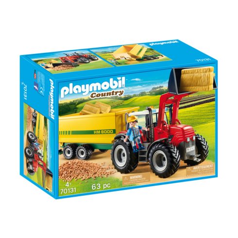 Playmobil - Traktor Utánfutóval - 70131
