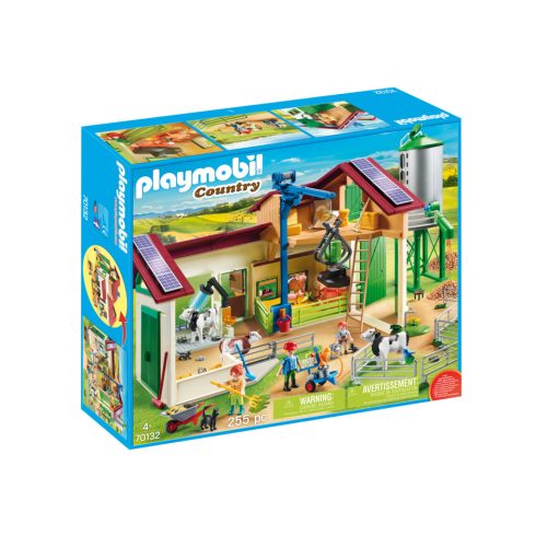 Playmobil - Farm és Siló Nagy Játékszett - 70132