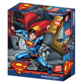 Superman: a Legyőzhetetlen 3D puzzle, 500 darabos