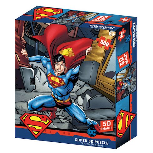 Superman: a Legyőzhetetlen 3D puzzle, 500 darabos