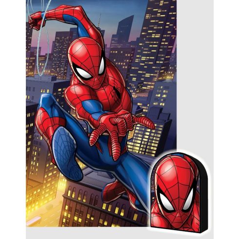 Spiderman - Pókember 3D puzzle fém dobozban - 300 darabos