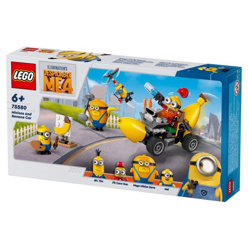 LEGO Minions 75580 Minyonok és banánautó