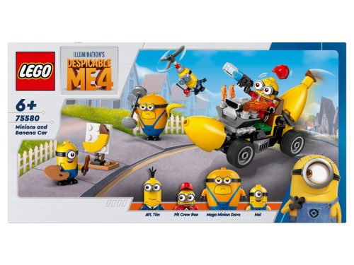 LEGO Minions 75580 Minyonok és banánautó