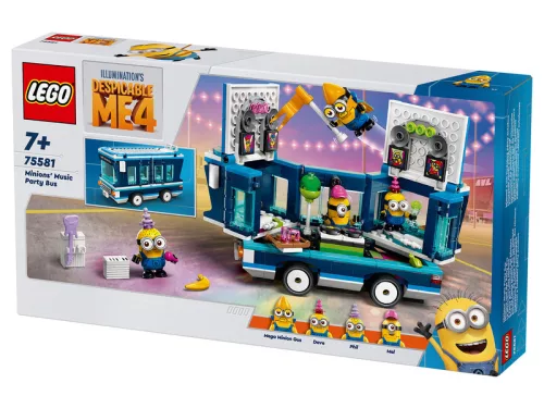LEGO Minions 75581 Minyonok zenés partibusza