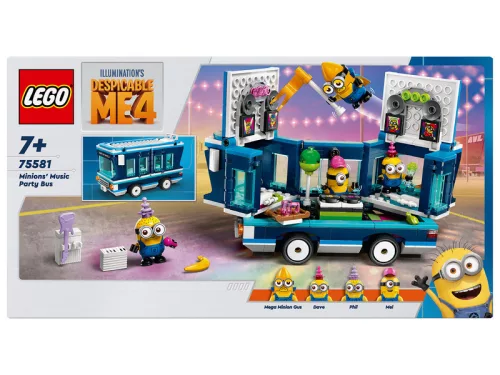LEGO Minions 75581 Minyonok zenés partibusza