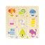 Állatok fa keretes 9 darabos puzzle