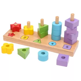 Fa számoló és formafelismerõ készlet