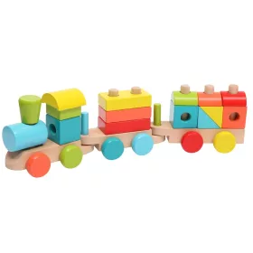 Fa vonat 14 darabos készlet