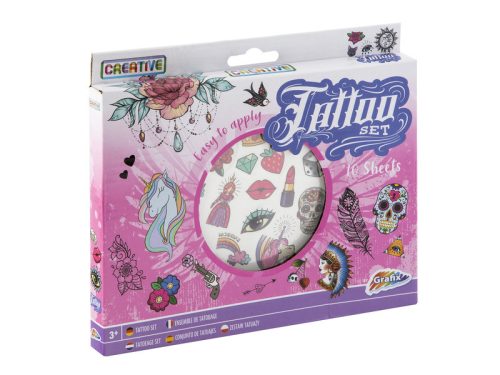 Grafix - Tetováló készlet 10 lap, 2 féle (fiúk/lányok)