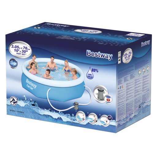 Bestway Korfu medence vízforgatóval - 305 x 76 cm