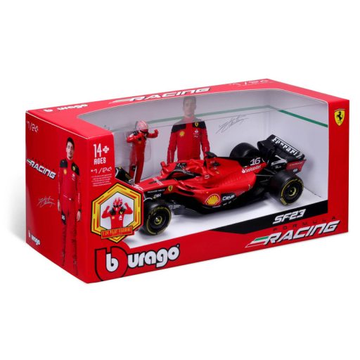 Bburago 1/24 F1 versenyautó pilótával - Ferrari SF-23