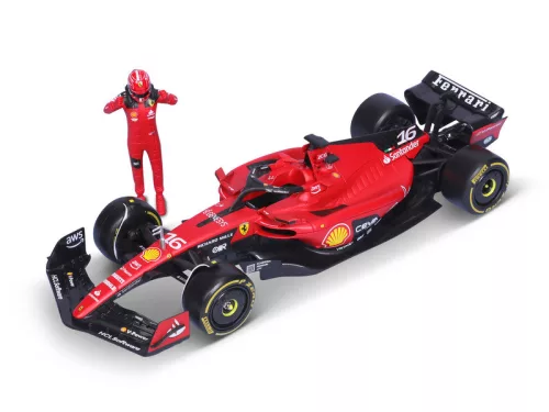 Bburago 1/24 F1 versenyautó pilótával - Ferrari SF-23