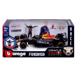  Bburago 1/24 F1 versenyautó pilótával - Oracle Red Bull RB19