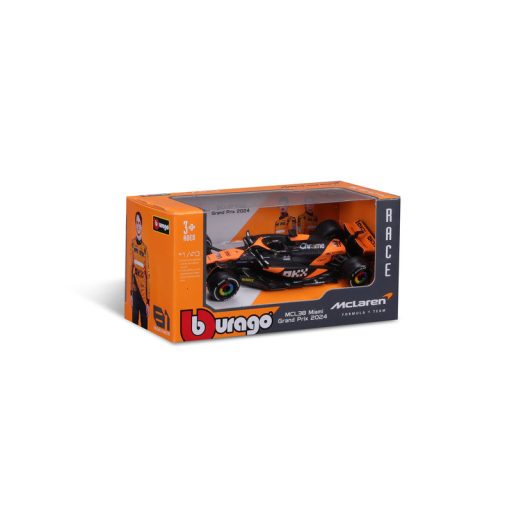 Bburago 1/43 F1 versenyautó - McLaren Racing MCL38 (2024)