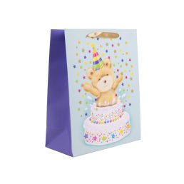 Papírtasak maci tortában 18*23