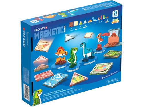 Geomag Magnetic Tiles Dino világ