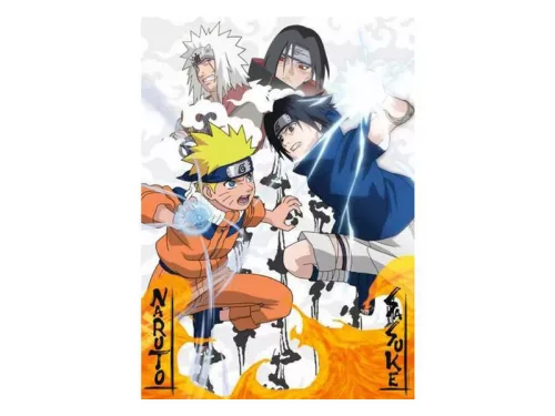 Puzzle 1000 db - Naruto és Sasuke