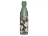 Duplafalú fémkulacs 600ml- Flowery pink