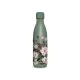 Duplafalú fémkulacs 600ml- Flowery pink
