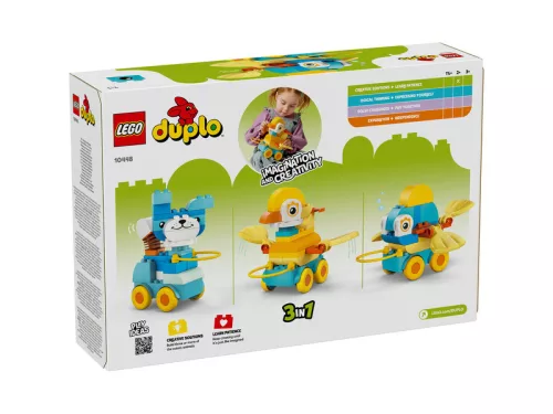 LEGO Duplo town 10448 3 az 1-ben guruló állatok