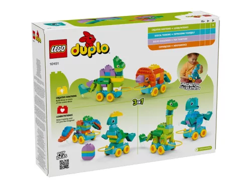 LEGO Duplo town 10451 3 az 1-ben guruló dinók