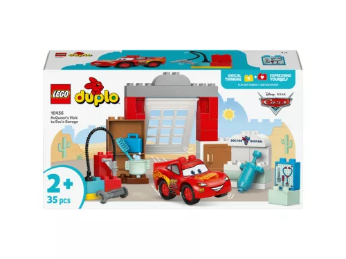 LEGO Duplo disney  10456 Mcqueen látogatása doki garázsában