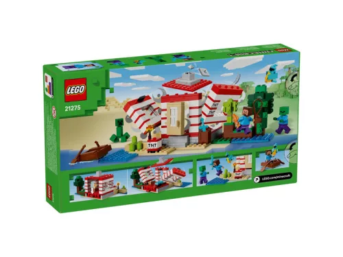LEGO Minecraft 21275 Dinamitház a dzsungelben