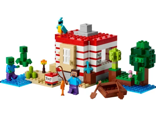 LEGO Minecraft 21275 Dinamitház a dzsungelben
