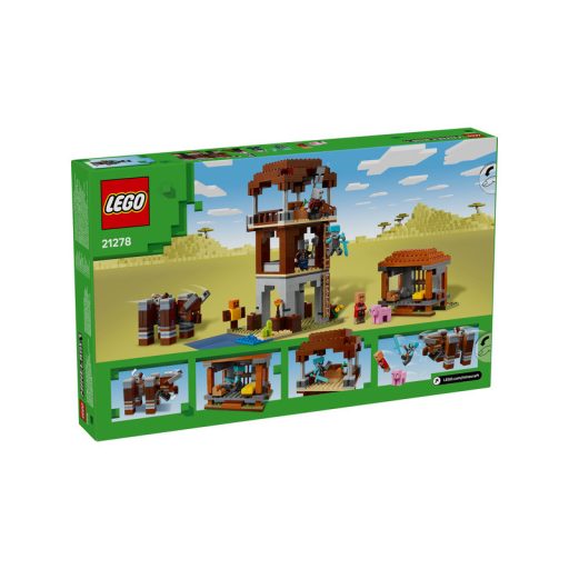 LEGO Minecraft 21278 A fosztogató õrtorony és a romboló