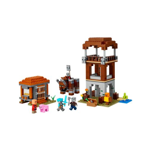 LEGO Minecraft 21278 A fosztogató õrtorony és a romboló