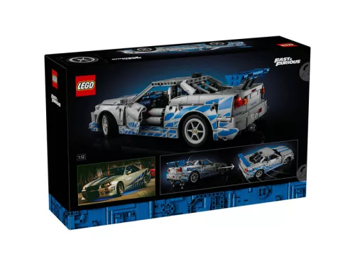 LEGO Technic 42210 2 fast 2 furious nissan skyline gt-r (r34) autó