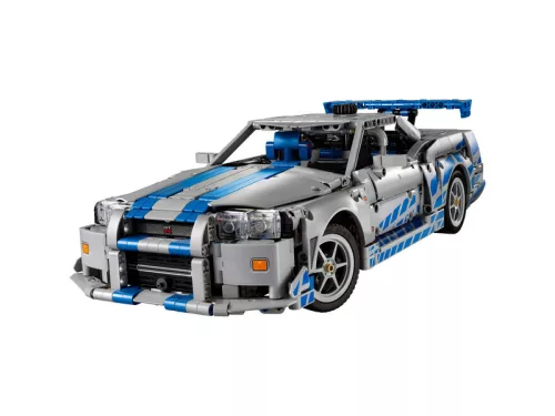 LEGO Technic 42210 2 fast 2 furious nissan skyline gt-r (r34) autó