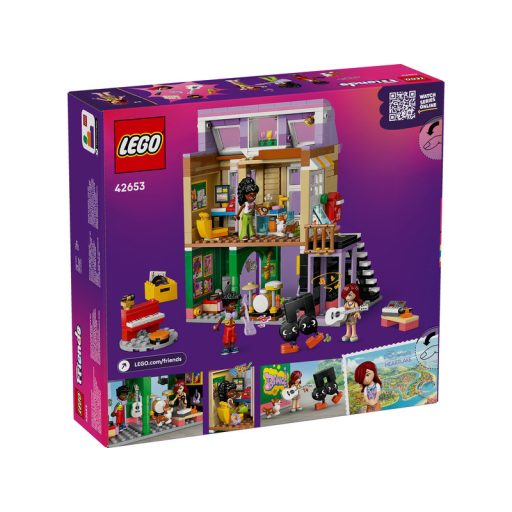 LEGO Friends 42653 Hangszerbolt és lakás
