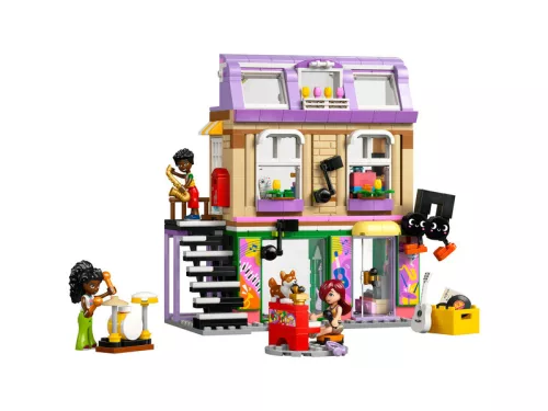LEGO Friends 42653 Hangszerbolt és lakás
