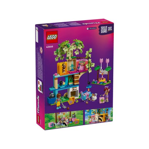 LEGO Friends 42666 Születésnapi cicazsúr és lombház cicáknak