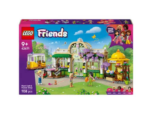 LEGO Friends 42671 Botanikus kávéház és virágbolt