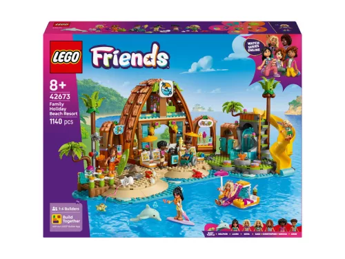 LEGO Friends 42673 Családi vakáció a tengerparti nyaralóban