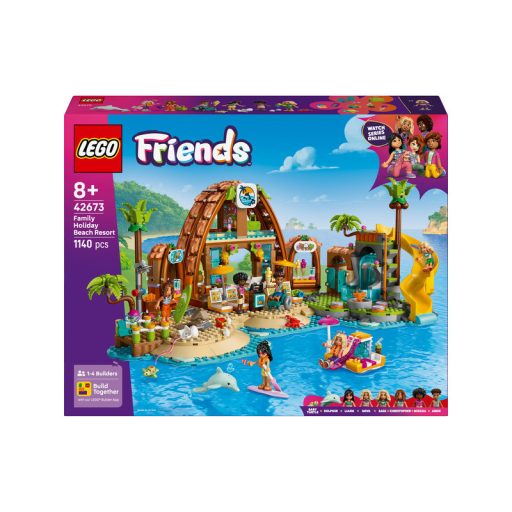 LEGO Friends 42673 Családi vakáció a tengerparti nyaralóban