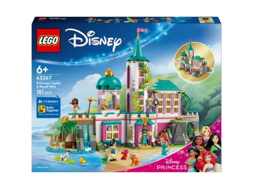 LEGO Disney princess 43267 Hercegnőkastély és a hercegnők állatkái