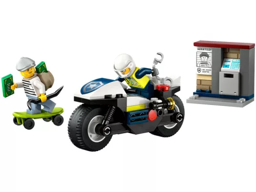 LEGO City 60455 Üldözés rendõrségi motorkerékpárral