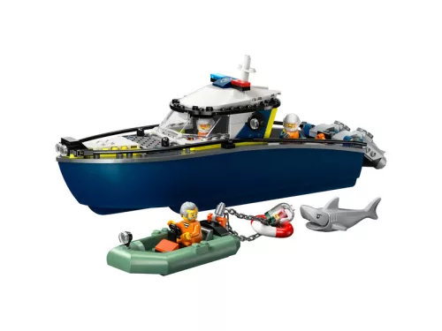 LEGO City 60456 Üldözés rendõrségi csónakkal