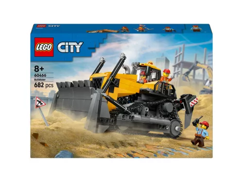 LEGO City 60466 Sárga buldózer homlokrakodóval