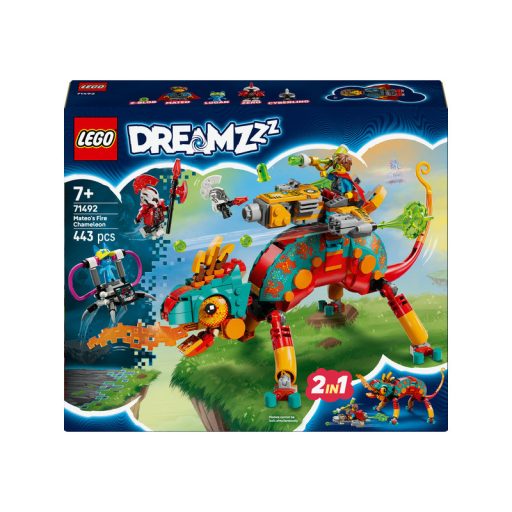 LEGO Dreamzzz 71492 Mateo tûzkaméleonja