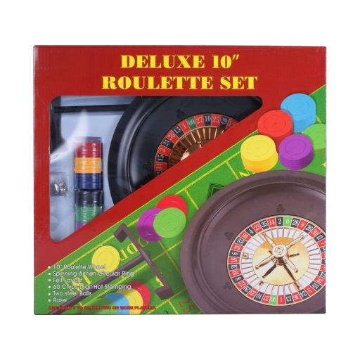 Rulett társasjáték dobozban
