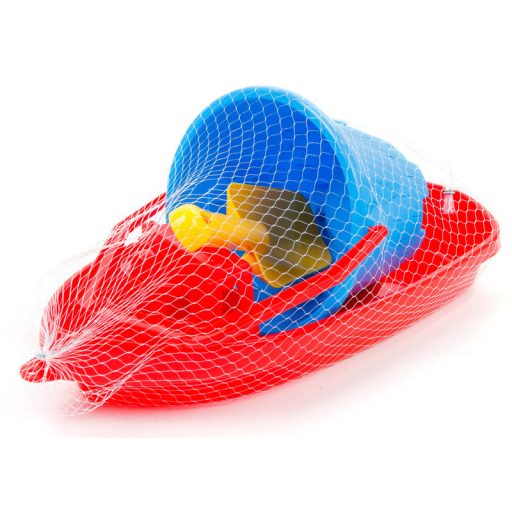 Homokozó készlet hajóval - 39 cm, többféle