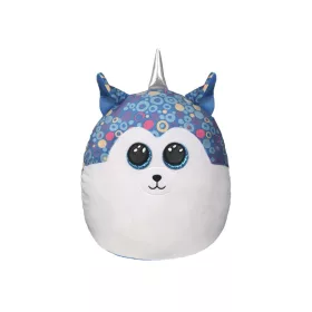   Ty Squishy Beanies párna alakú plüss figura HELENA, 30 cm - kék husky kétféle