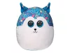 Ty Squishy Beanies párna alakú plüss figura HELENA, 30 cm - kék husky kétféle
