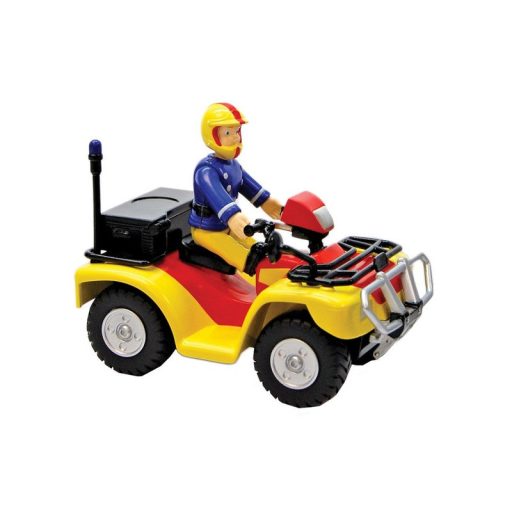 Simba Sam a tûzoltó Mercury quad figurával - 11 cm