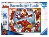Ravensburger Puzzle 100 db - Marvel hõsök 2