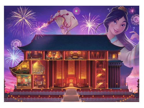 Ravensburger Puzzle 1000 db - Disney kastély Mulan